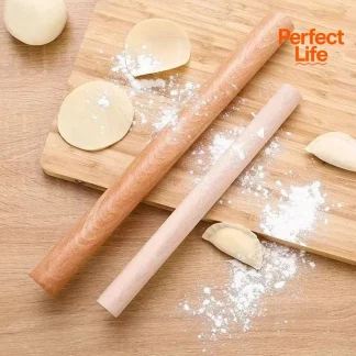 Solid Beech Wood Mini Rolling Pin for Dough & Baking 3