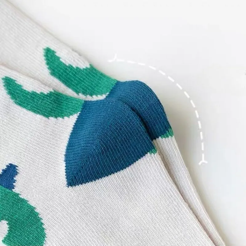 5-Pack Kids Dinosaur Socks – Soft Cotton Cartoon Socks for Boys & Girls 6