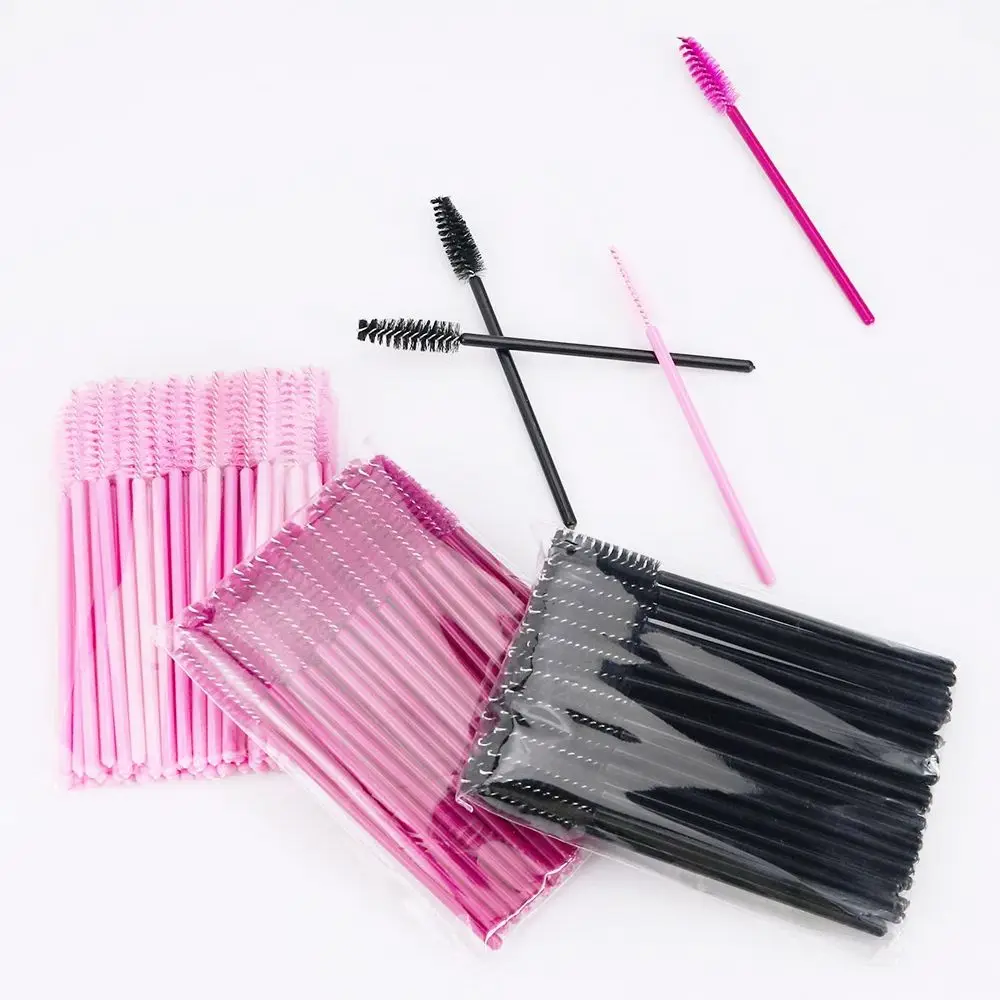 Disposable Eyelash & Brow Spoolie Brush Set for Lash Extensions 6