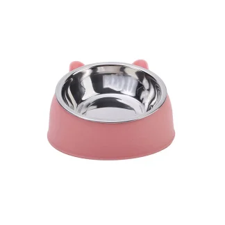 15 degree tilted pet bowl with non slip base for cats and puppies 4