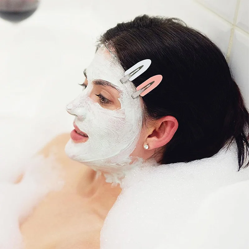 10-Piece No-Bend Seamless Hair Clips – Styling Barrettes for Makeup, Bangs & Face Washing 2