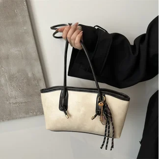 European & American Retro Tote Bag – Korean Style Large Capacity Shoulder Bag 2