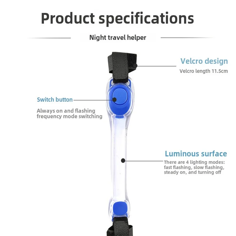 Waterproof LED Dog Safety Light Strip for Night Visibility 3