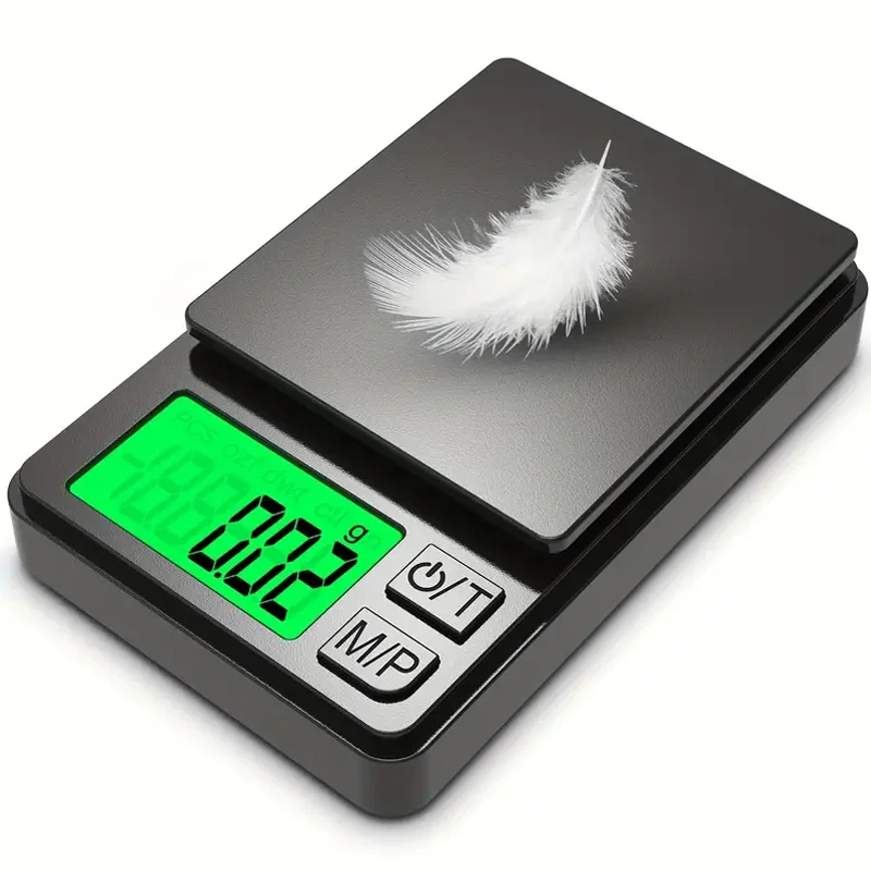 Precision pocket digital scale – 1000g x 0.1g mini gram scale with lcd display 1