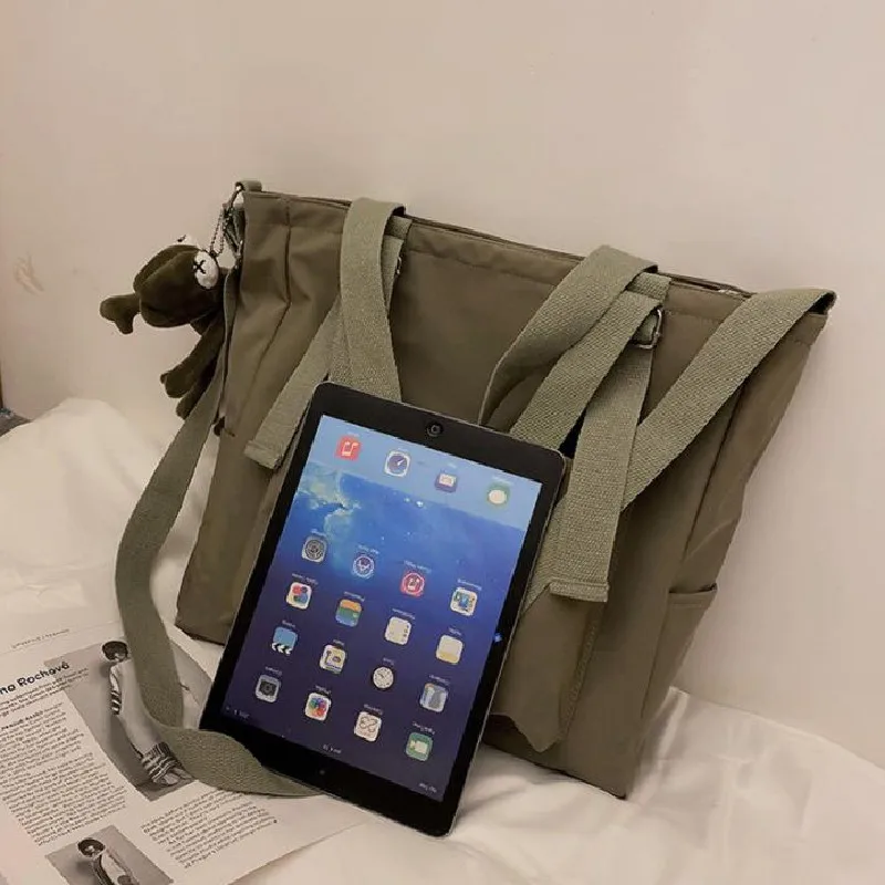 Waterproof Oxford Large Capacity Shoulder Tote Bag 5