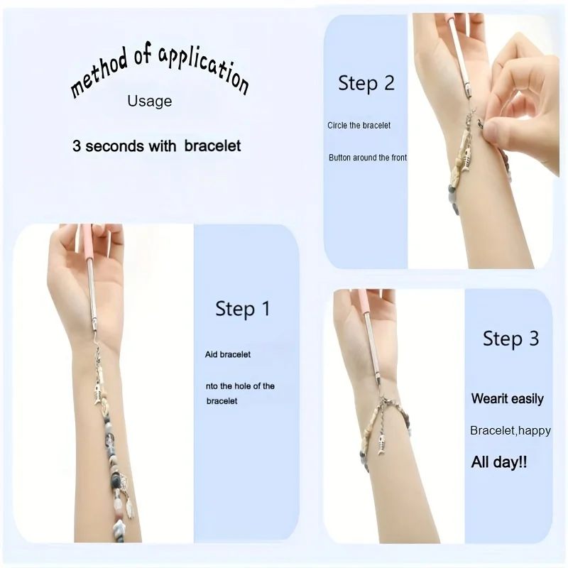 Bracelet Fastening Helper Tool – Easy Jewelry Clasp Aid for Quick Hooking and Unfastening 6