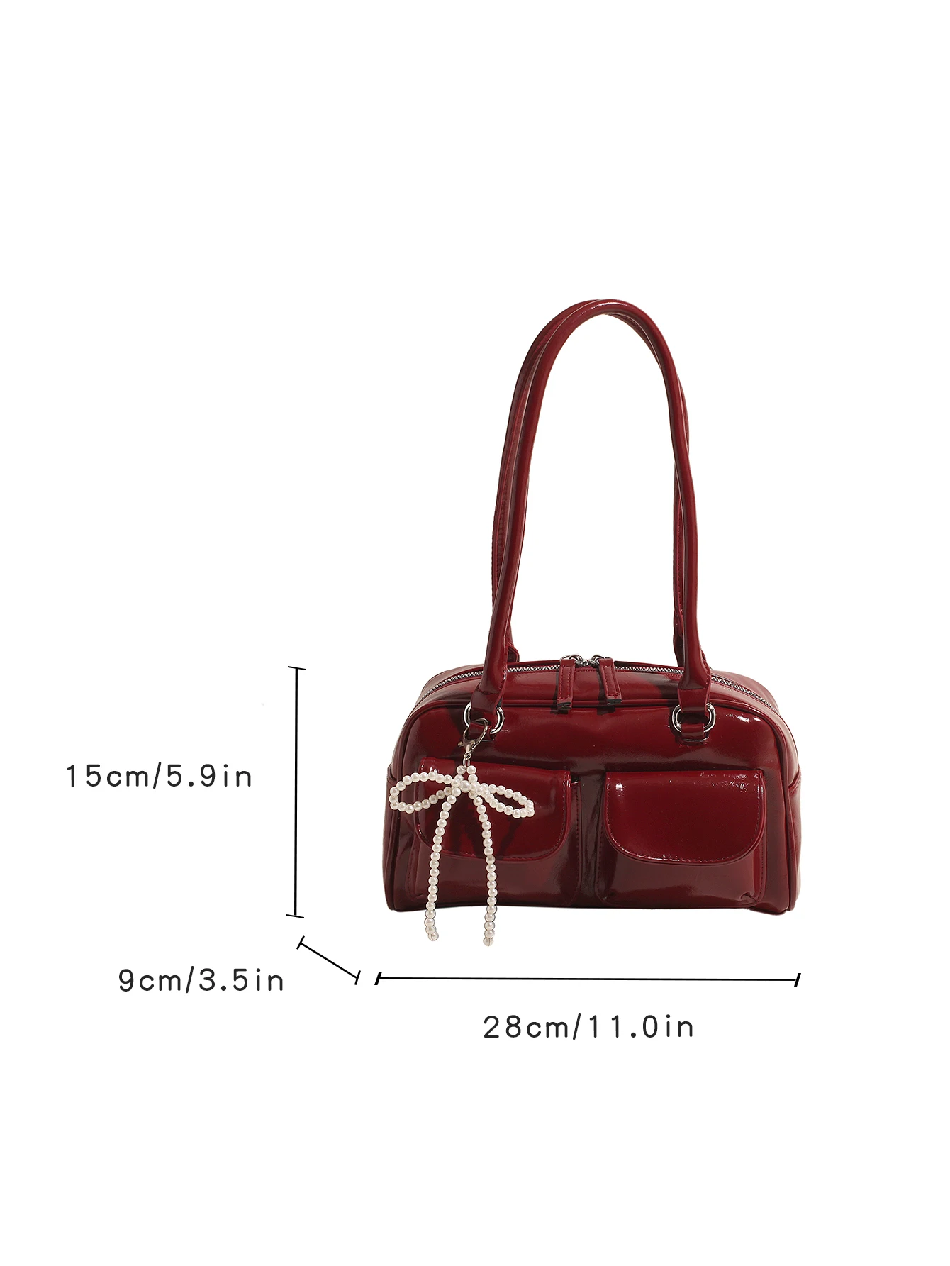 Fashionable Underarm Bow Shoulder Bag 6