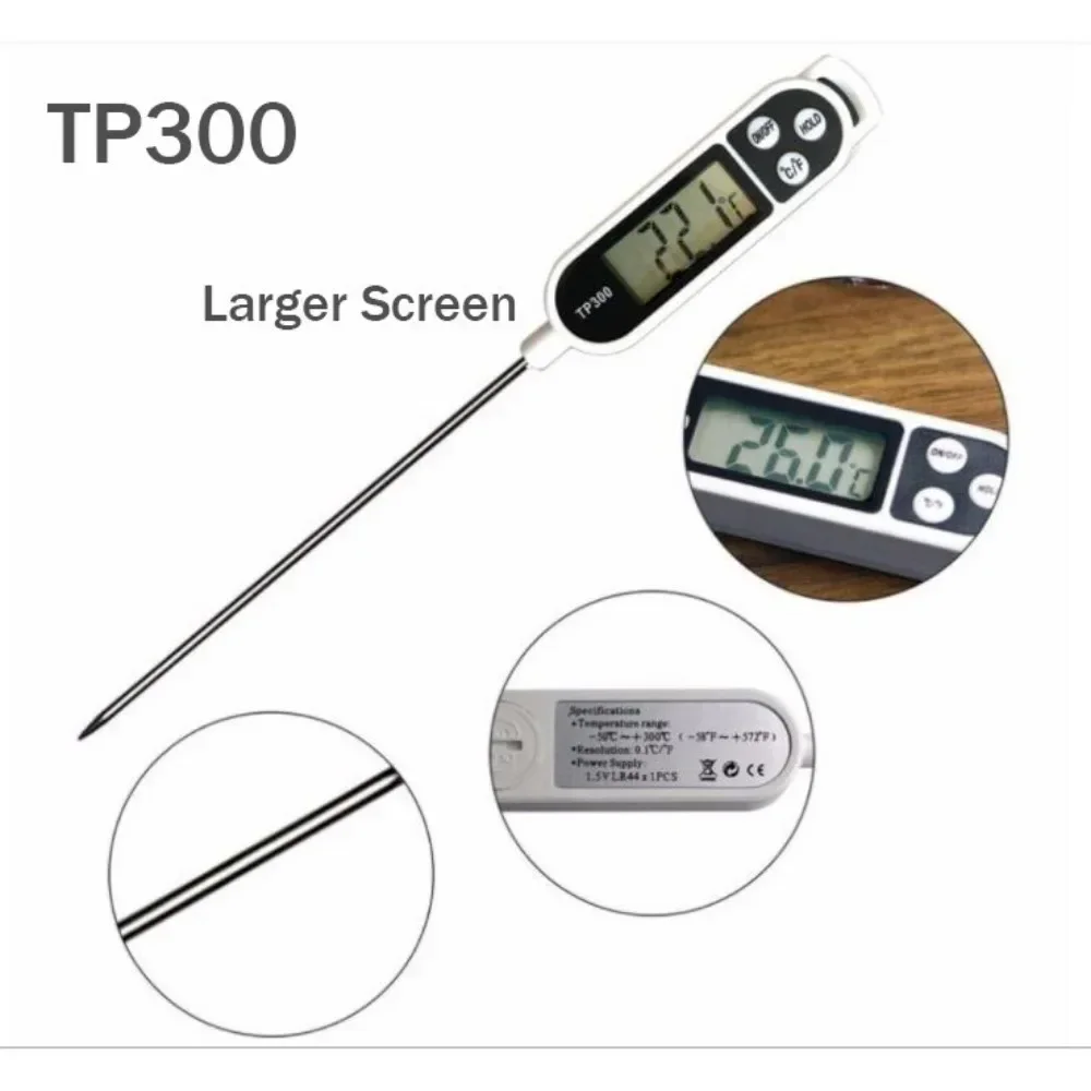 Digital food thermometer – instant read kitchen probe for meat & bbq 4