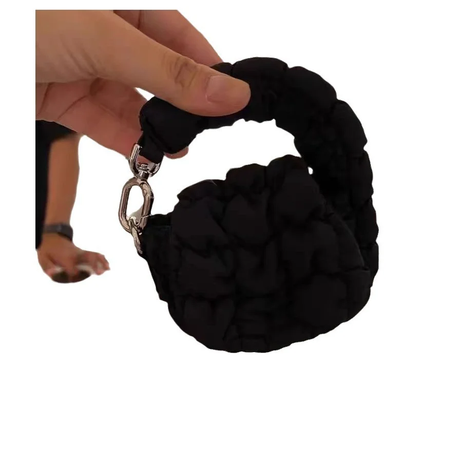 Edgy Mini Cloud Waist Pack – Lightweight Quilted Coin & Earbuds Bag 2