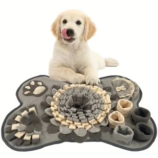 Interactive Snuffle Mat for Dogs – Slow Feeding & Foraging Training Pad 1