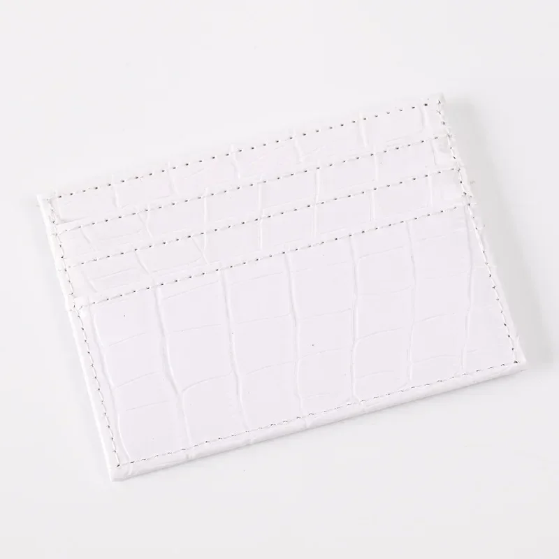 Slim PU Leather Card Holder Wallet (Minimal & Stylish) 5