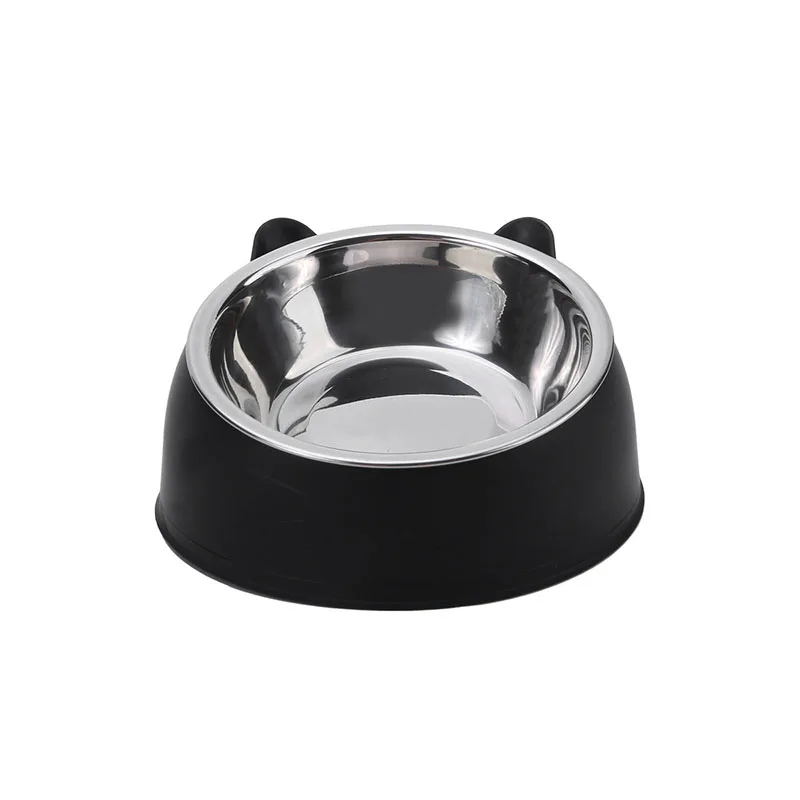 15 degree tilted pet bowl with non slip base for cats and puppies 2