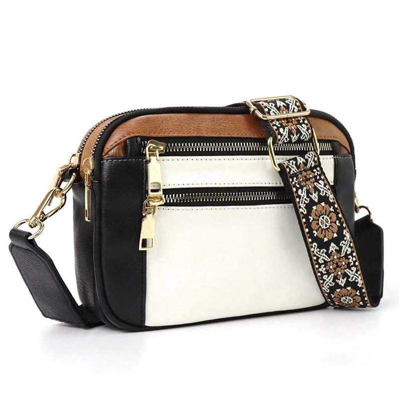 Retro Classic Small Square Crossbody Bag for Women (Office & Everyday) 3