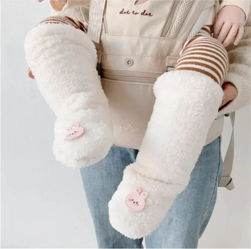 Winter Baby Plush Knee-High Socks – Warm Anti-Slip Toddler Socks 3