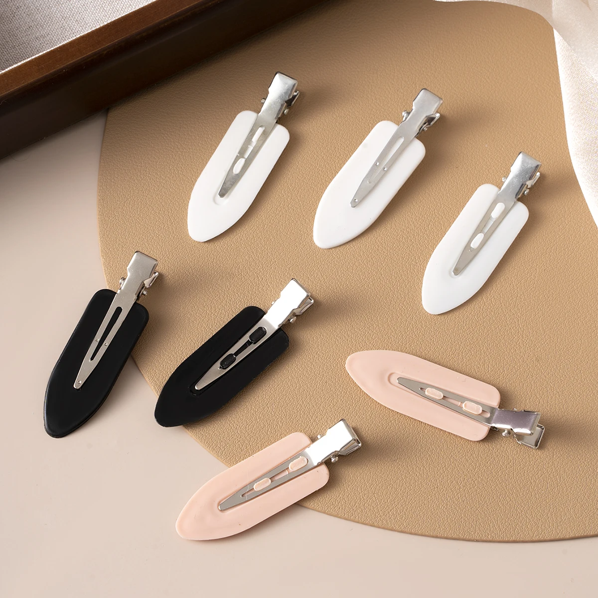 10-Piece No-Bend Seamless Hair Clips – Styling Barrettes for Makeup, Bangs & Face Washing 6