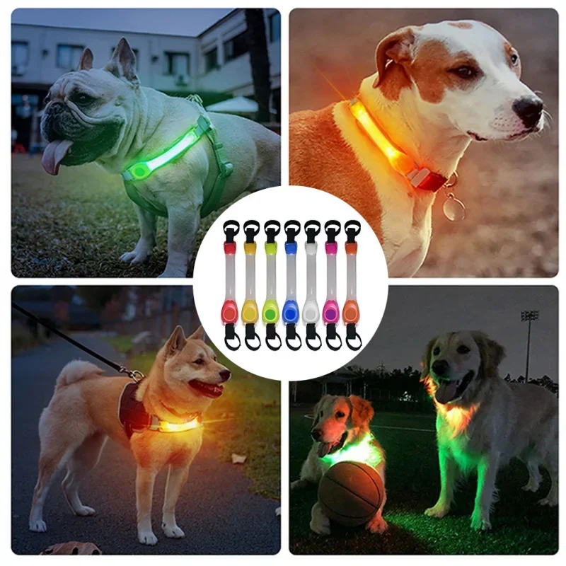 Waterproof LED Dog Safety Light Strip for Night Visibility 5