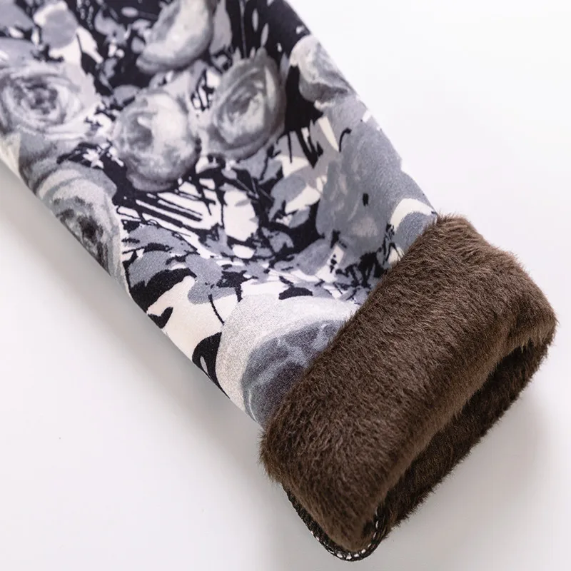 Kids Leggings Winter Plus Velvet Thick Warm Pants 6