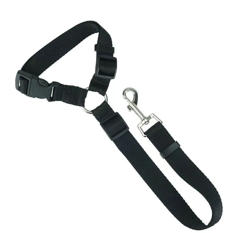 2-in-1 Adjustable Dog Car Seat Belt Leash for Safe Travel 3