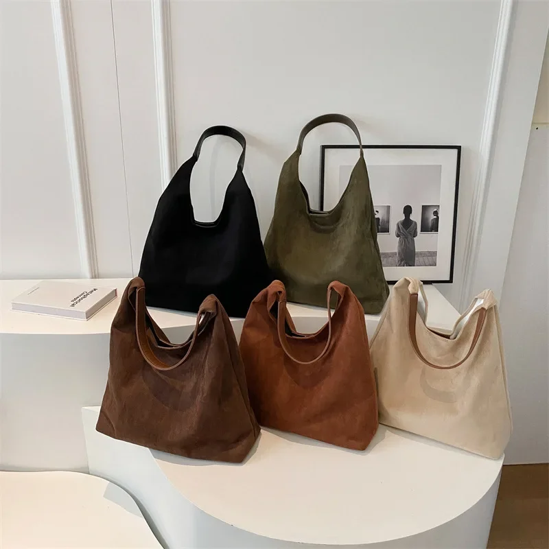 Women PU Leather Hobo Tote Bag – Large Capacity Casual Shoulder Bag 3