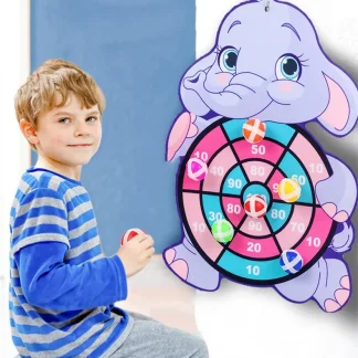 Kids Sticky Dart Board Game – Fun & Safe Target Play 10