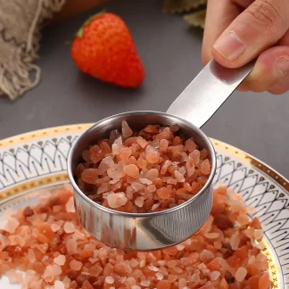 Stainless Steel Stackable Measuring Cups & Spoons Set 5