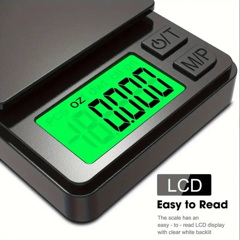 Precision pocket digital scale – 1000g x 0.1g mini gram scale with lcd display 6