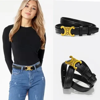 Luxury Women’s Fashion Belt – Retro Designer PU Waistband for Dresses & Jeans 1