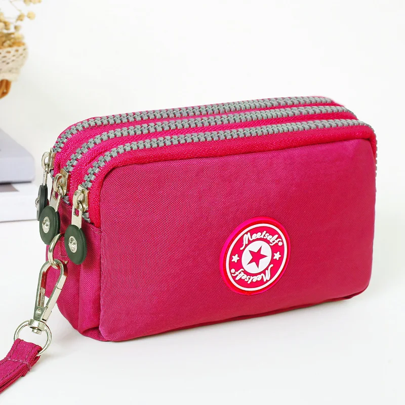 Triple-Layer Zipper Wrist Wallet & Phone Pouch 2