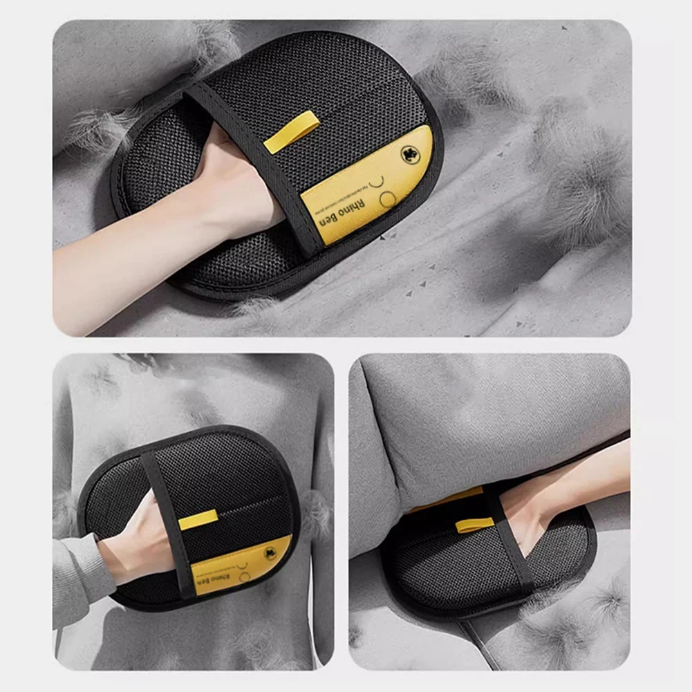 Electrostatic Pet Hair Remover Gloves – Double-Sided Fur Catchers for Couch & Clothes 2