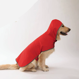 Double-Layer Waterproof Dog Raincoat with Reversible Wear 26