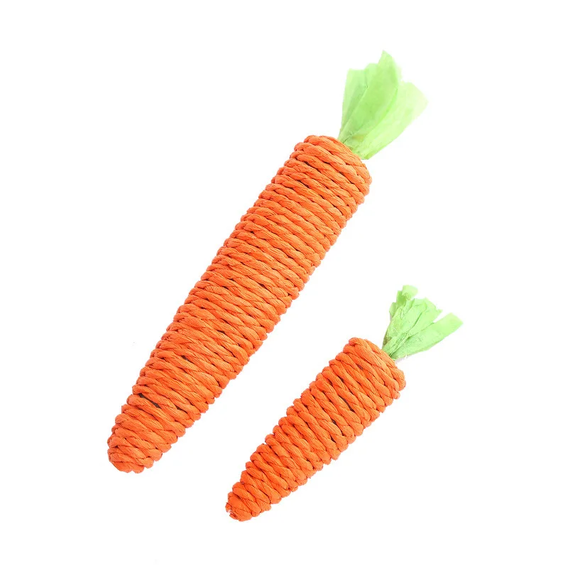 Carrot Chew & Scratch Cat Toy – Interactive Teeth Cleaning Fun 5