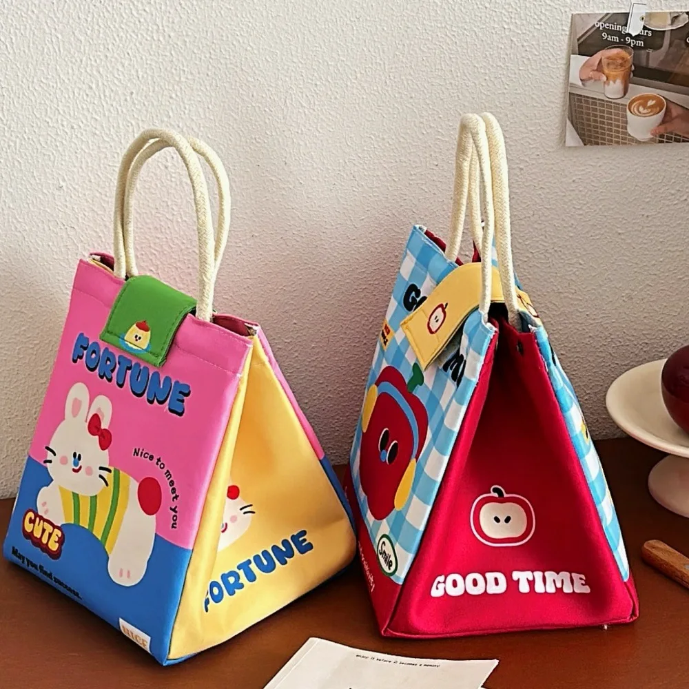 Cute Cartoon Insulated Bento Lunch Tote Bag 3
