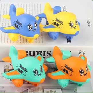 Press & Go Airplane Toy for Toddlers – Push and Roll Learning Plane 6