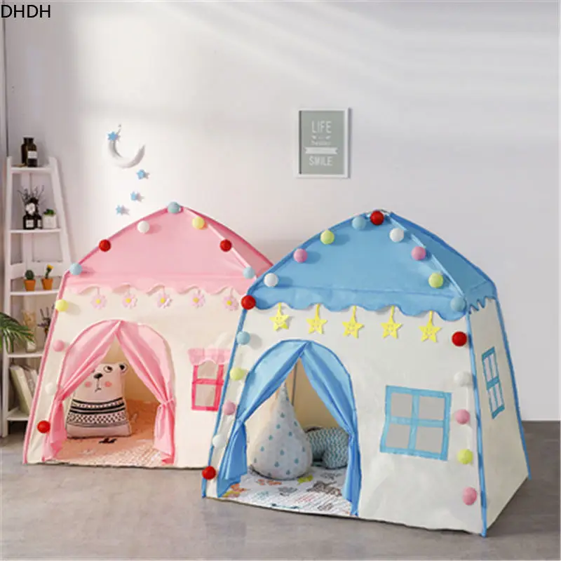 Children’s Indoor & Outdoor Play Tent – Foldable Princess Castle Teepee Playhouse 3