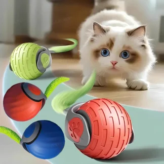 Smart Interactive Rolling Ball Toy for Cats 1