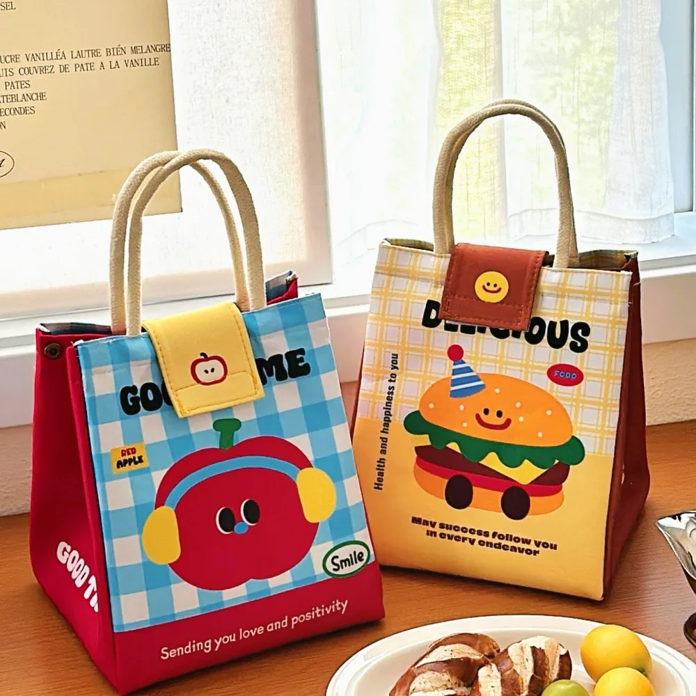 Cute Cartoon Insulated Bento Lunch Tote Bag 2