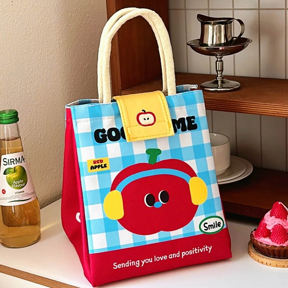 Cute Cartoon Insulated Bento Lunch Tote Bag 6