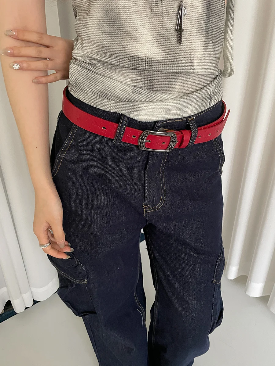 Vintage Butterfly Accent Belt – Women’s Bold Retro Waist Style 4