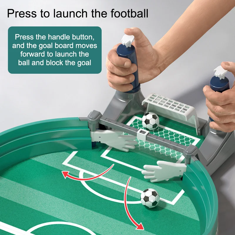 Mini Table Soccer & Hockey Game – Desktop Interactive Family Sports Board Game 2