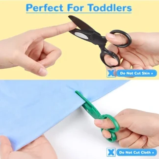 Kids Safety Training Scissors – Preschool Art & Craft Tool 5