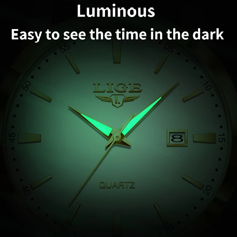 Premium Men’s Leather Chronograph Watch – Waterproof Military Quartz Wristwatch 3