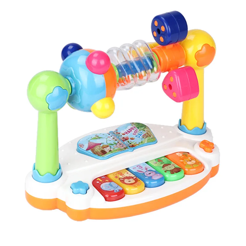 Baby Music Piano Toy – Rotating Keyboard with Lights & Sounds 3