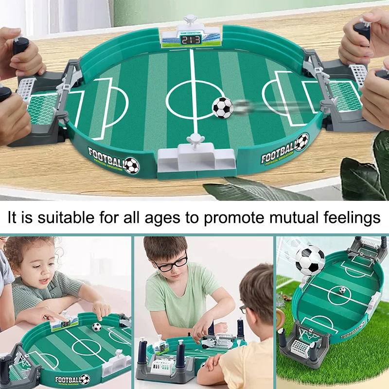 Mini Table Soccer & Hockey Game – Desktop Interactive Family Sports Board Game 4