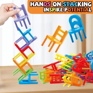 Stack & Balance™ Chair Stacking Educational Toy Set 3