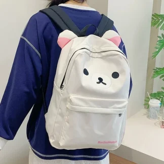 Kawaii Bear Backpack – Large Capacity Cute Student School Bag 8