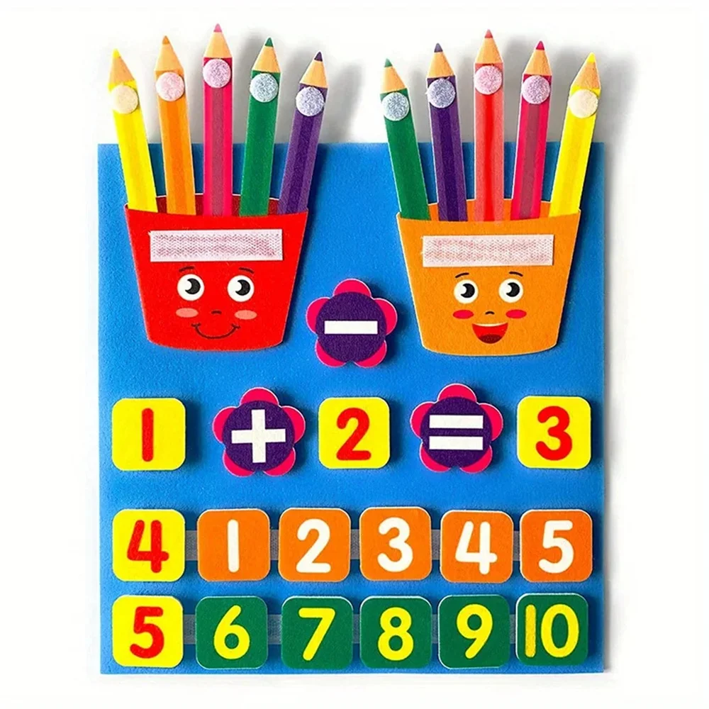 Felt Math Learning Board – Hands-On Addition & Subtraction Toy 2