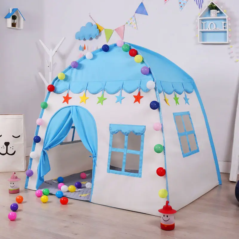 Children’s Indoor & Outdoor Play Tent – Foldable Princess Castle Teepee Playhouse 5
