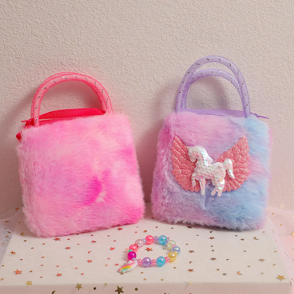 Cute Mini Unicorn Handbag for Little Girls 4