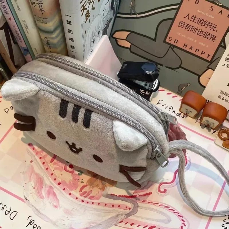 Cute Plush Cat bag–Cartoon Storage Bag 2
