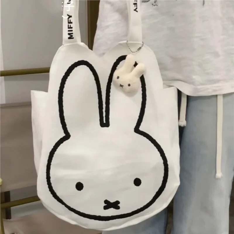 Miffy Large Canvas Shoulder Tote 1